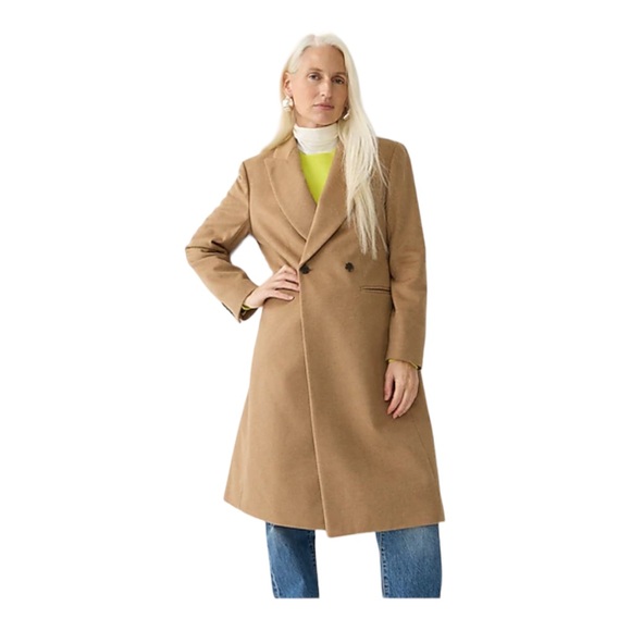 Mirabelle topcoat in Italian wool-cashmere Size 8 - Picture 3 of 6